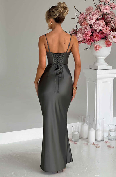 Kendall Maxi Dress - Charcoal