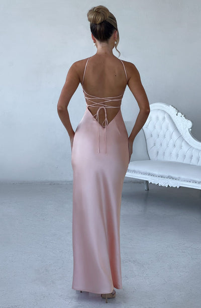 Maria Maxi Dress - Peach