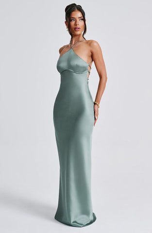 Maria Maxi Dress - Sage