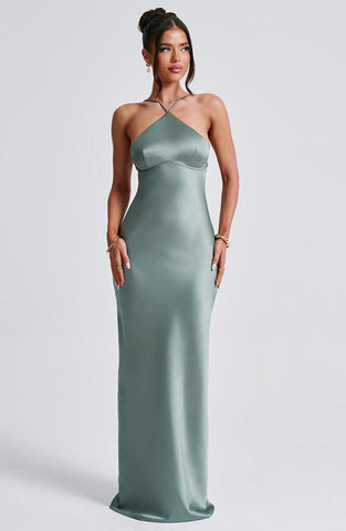 Maria Maxi Dress - Sage