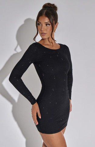 Molly Mini Dress - Black