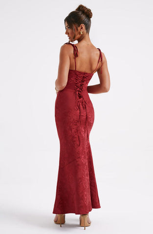 Esther Maxi Dress - Red