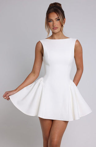 Michelle Mini Dress - Ivory