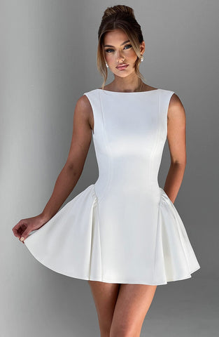 Michelle Mini Dress - Ivory