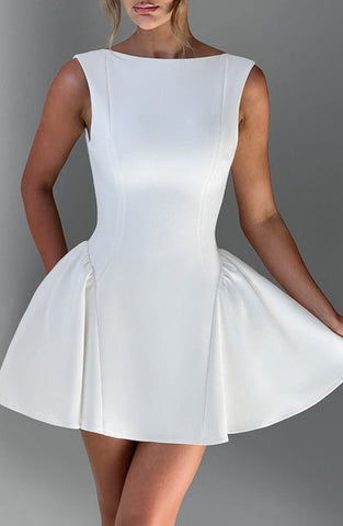 Michelle Mini Dress - Ivory