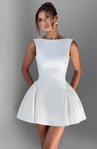 Michelle Mini Dress - Ivory