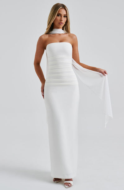 Kiera Maxi Dress - Ivory