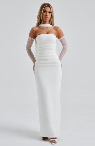 Kiera Maxi Dress - Ivory