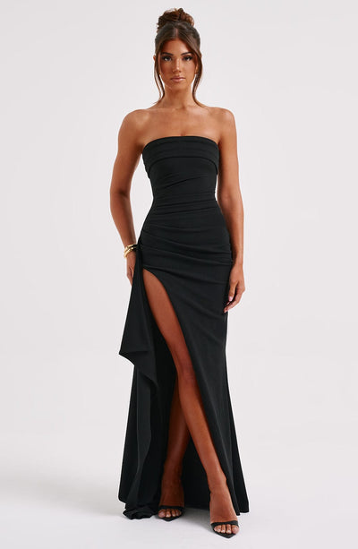 Elena Maxi Dress - Black