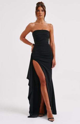 Elena Maxi Dress - Black