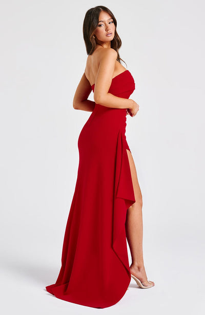 Elena Maxi Dress - Red