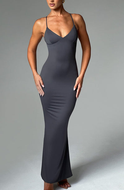 Mason Maxi Dress - Charcoal