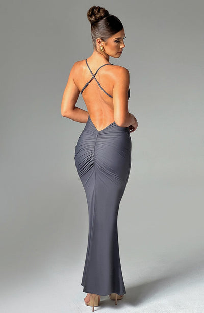 Mason Maxi Dress - Charcoal