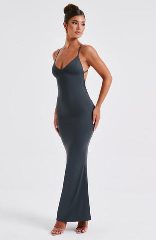 Mason Maxi Dress - Charcoal